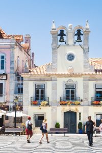 Center of Cascais Portugal in the Summer