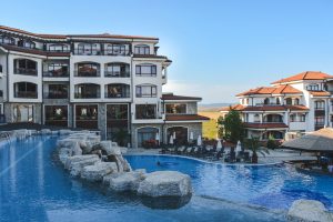 View from our room in Aheloy Bulgaria
