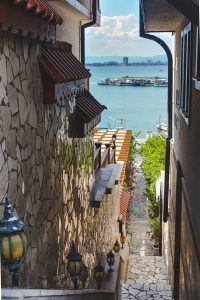 Charming Side Street in Nessebar Bulgaria