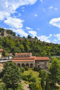 View to the Martyrs Church in Veliko Tarnovo Bulgaria