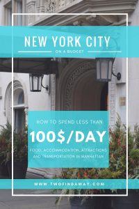 New York on a budget is possible! Get to know all our tricks and tips and exactly how much we spent on a week in the city! New York Guide I New York Budget I New York Tips I Budget Tips #travelblog #newyorkbudget