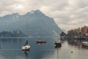 When you visit Italy you get the chance to explore nature as well: here is Lake Como as seen from Lecco