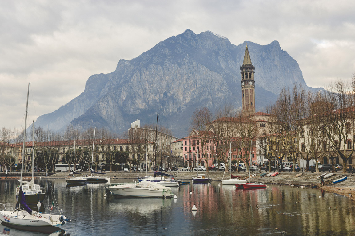 When you visit Italy you get the chance to explore nature as well: here is Lake Como as seen from Lecco