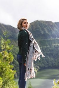 The Two Find a Way exploring one of the many beautiful lagoons in Sao Miguel Azores