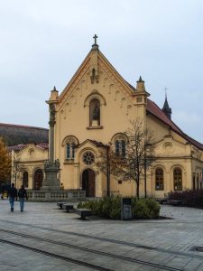 Beautiful church in the centre of Bratislava Slovakia