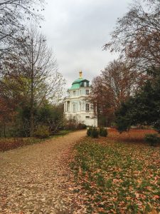 The amazing blue Belvedere at the Charlottenburg Palace in Berlin
