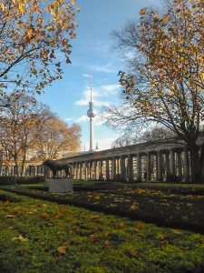 View from the Museum Island in Berlin onwards to the TV Tower