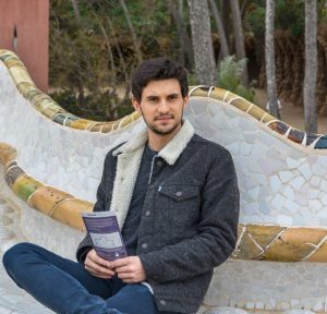 Rui at Park Guell in Barcelona