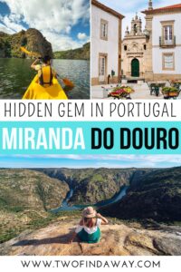 Miranda do Douro is a hidden gem located in northern Portugal, next to the border with Spain. The perfect destination to add to your Portugal itinerary if you love food, beautiful nature, and incredible architecture. Visit Miranda do Douro: Destinations in Portugal I Places to Visit in Portugal I Where to Go in Portugal I Northern Portugal I Portuguese Villages #portugal